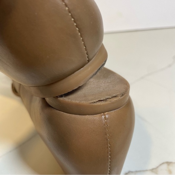 Rebecca Allen Brown Leather Loafers – Flat Heel 👞 - Picture 5 of 12